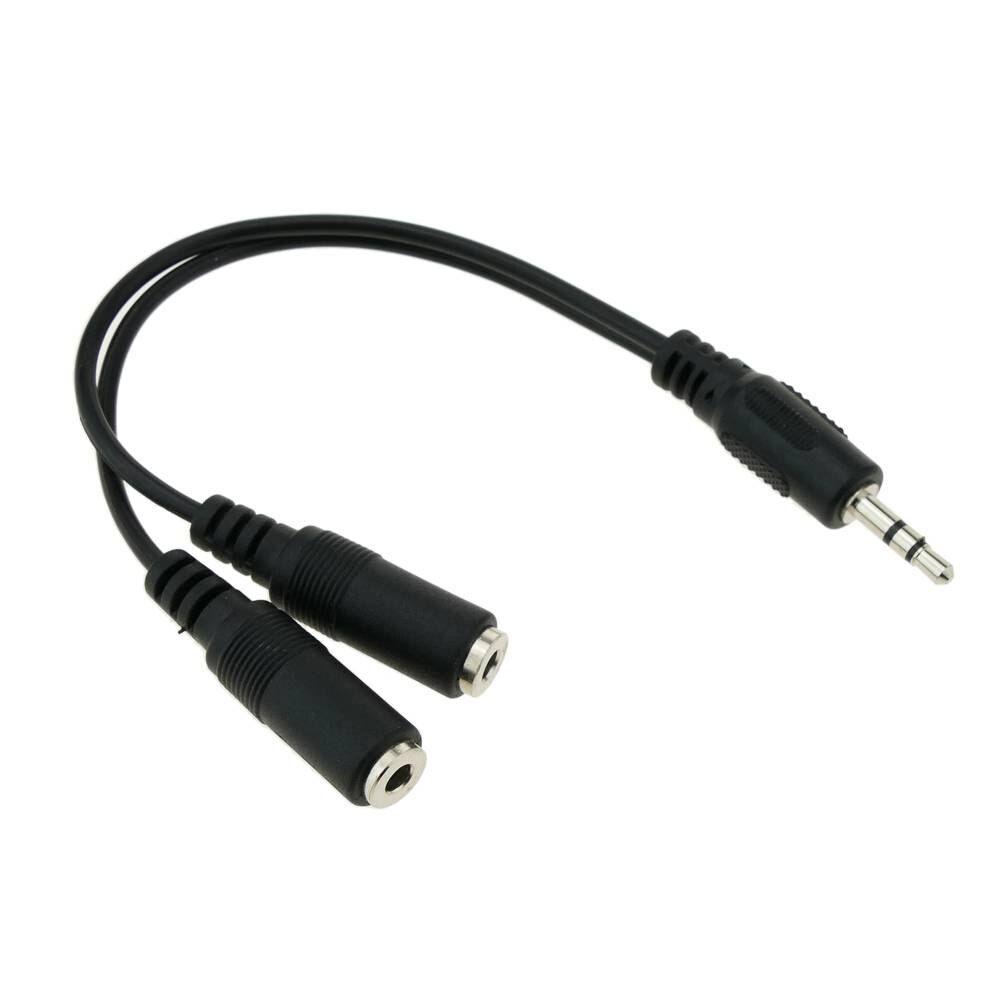Adaptador Gamenote 3.5mm 2 a 1 para audifonos-0