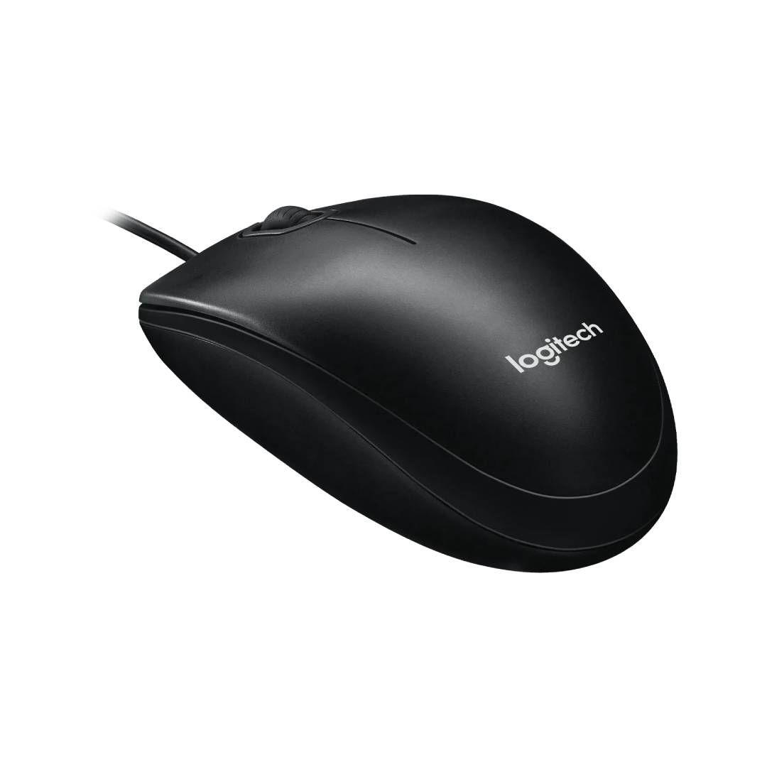 Mouse Logitech M100 Cableado Negro-2