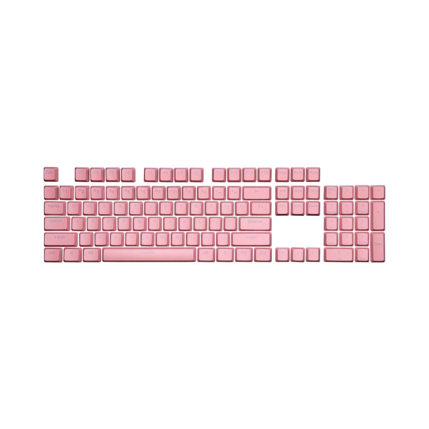Teclas Keycap Cooler Master PBT Sakura Layout Ingles-0