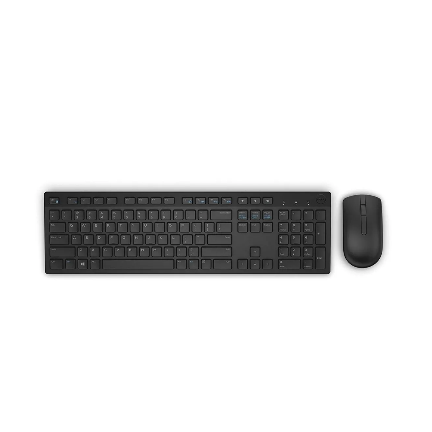 Kit Teclado y Mouse Dell Inalámbrico Negro KM636-1