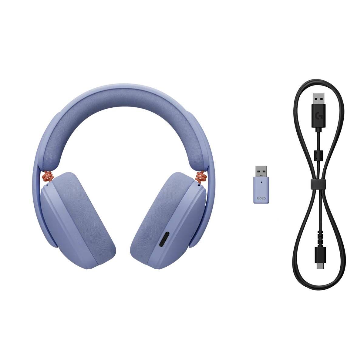 Audífonos Logitech Inálambrico G325 LILAC-3