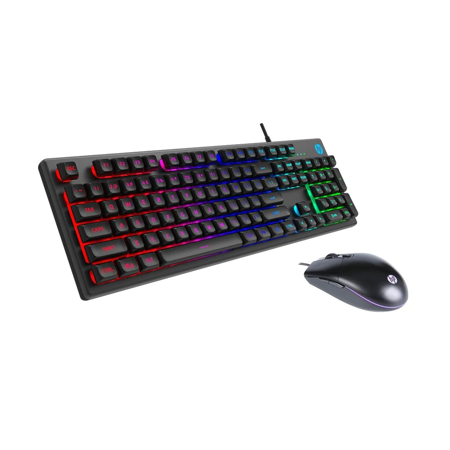 Combo Gamer HP Teclado Mouse KM300F Membrana-1