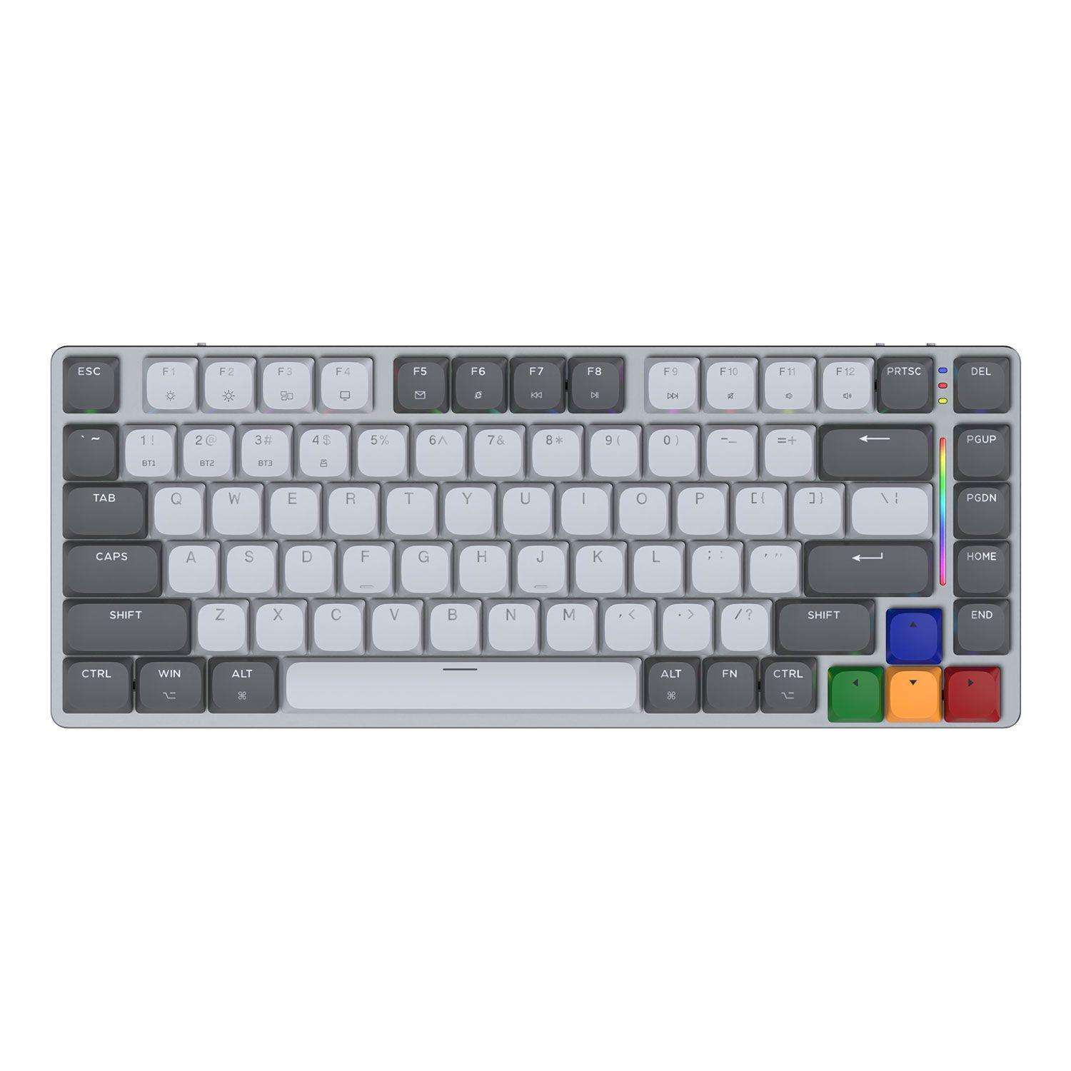 Teclado Fantech MK915 Maxfit Air83 SNES Edition, Sw Brown-0