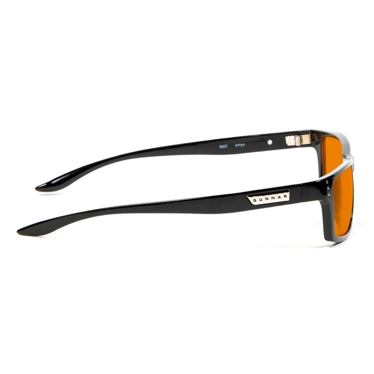 Lentes Gamer Gunnar Riot Onyx Amber MAX-2
