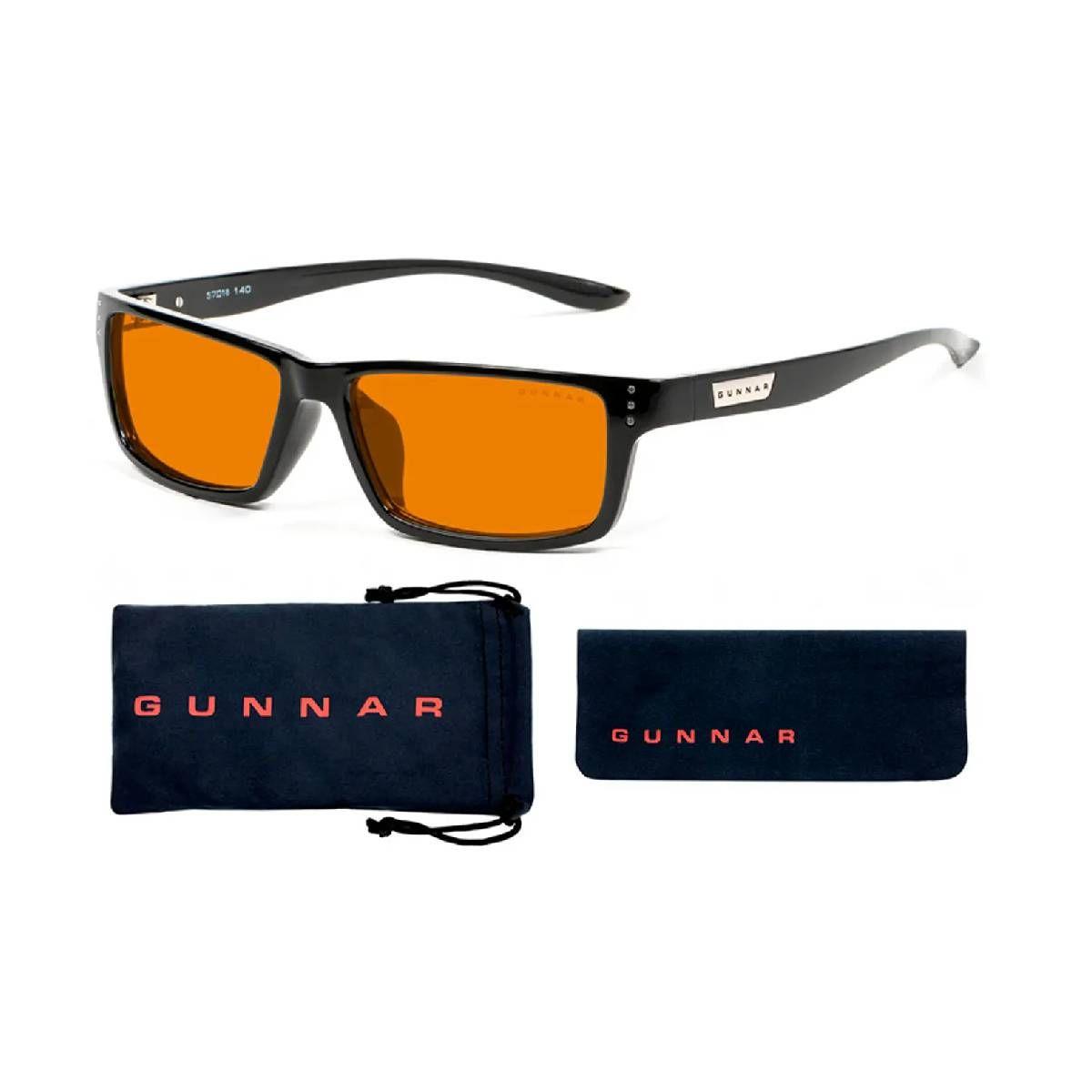 Lentes Gamer Gunnar Riot Onyx Amber MAX-3