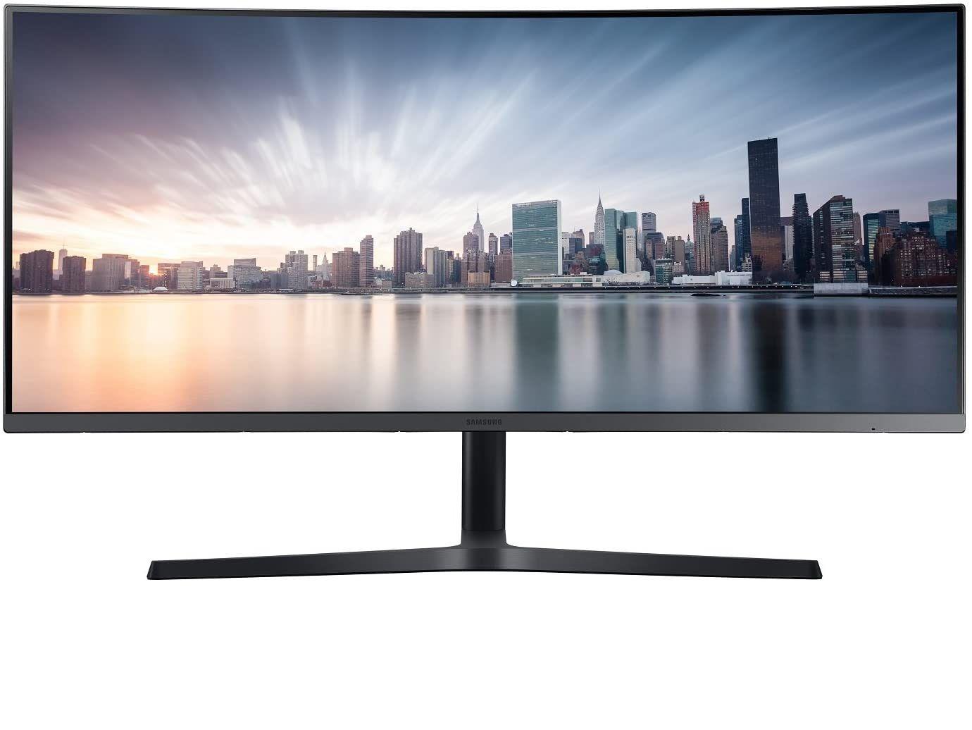 Monitor Curvo Ultra Wide Samsung 34" LC34H890 QWHD 100hz-1