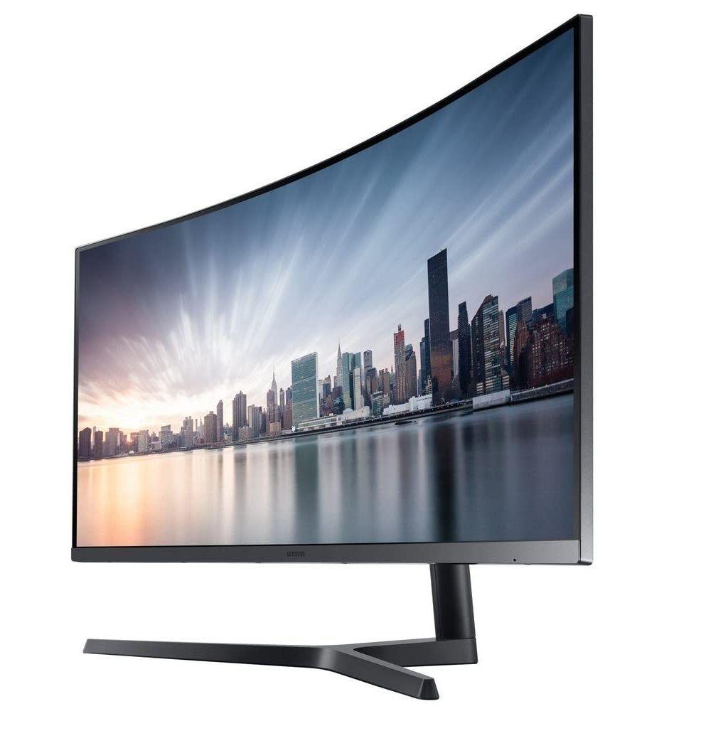 Monitor Curvo Ultra Wide Samsung 34" LC34H890 QWHD 100hz-4