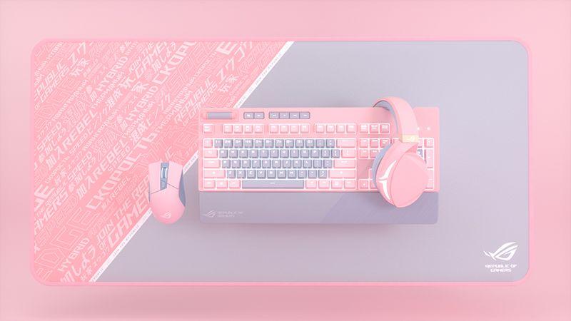 Mousepad Gamer Asus ROG Strix Sheath PNK LTD-1
