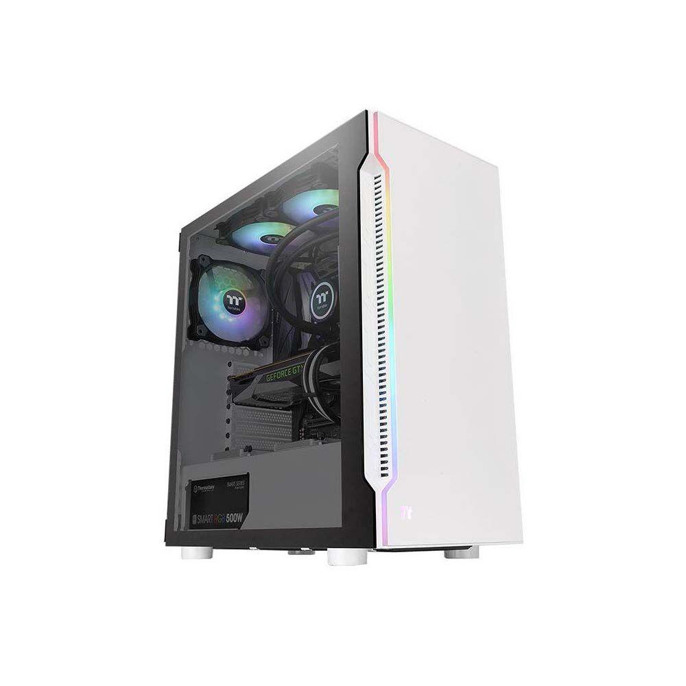 Gabinete Gamer Thermaltake H200 Tg Rgb Blanco Vidrio ATX-0