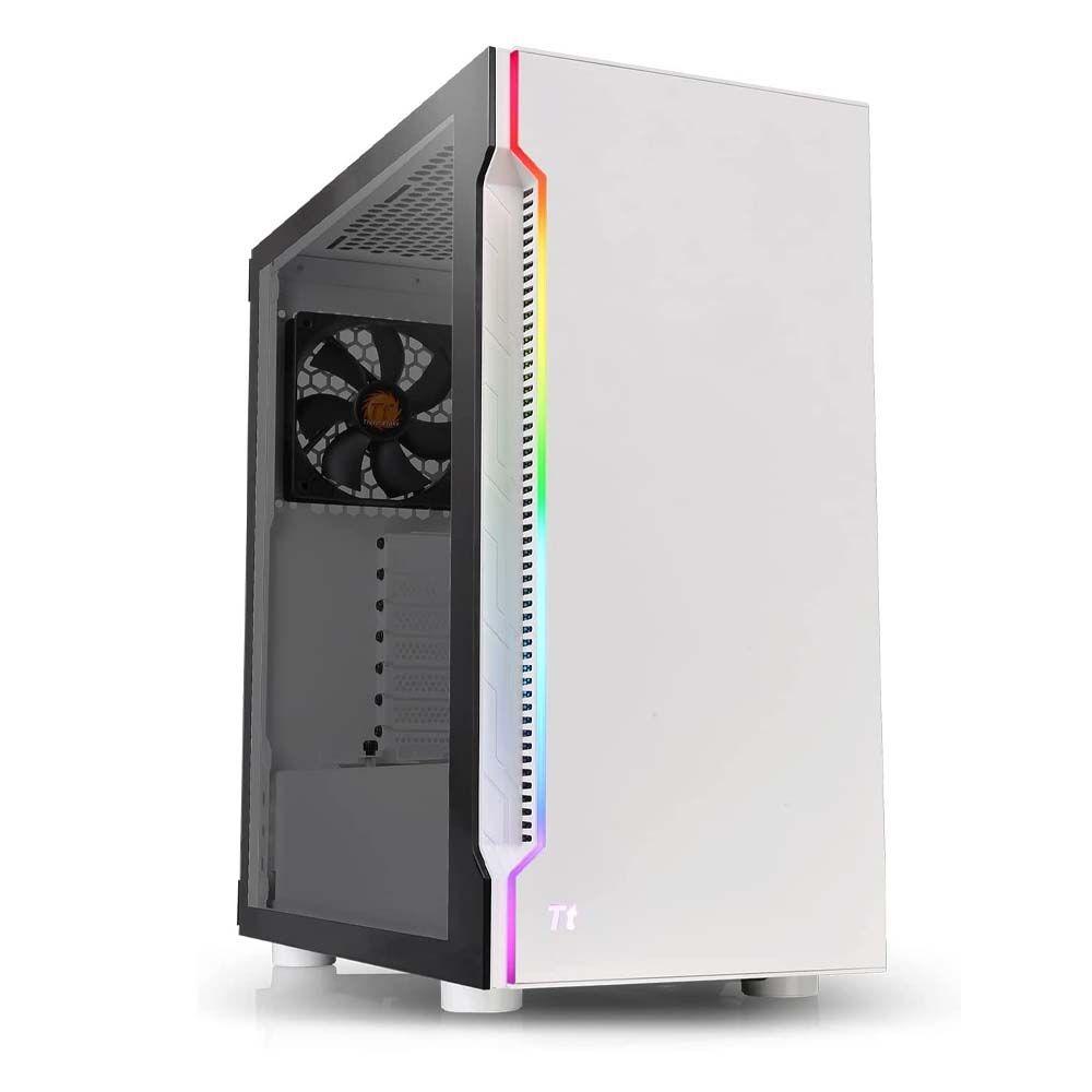Gabinete Gamer Thermaltake H200 Tg Rgb Blanco Vidrio ATX-1