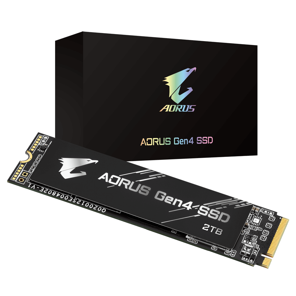 Disco duro sólido Aorus NVME M.2 2TB Pcie 4.0-1