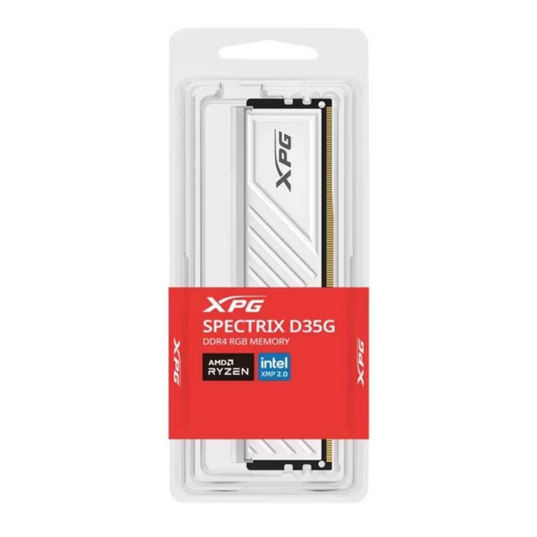 Memoria RAM XPG Spectrix D35g RGB DDR4 3200MHz 8GB Blanco-2