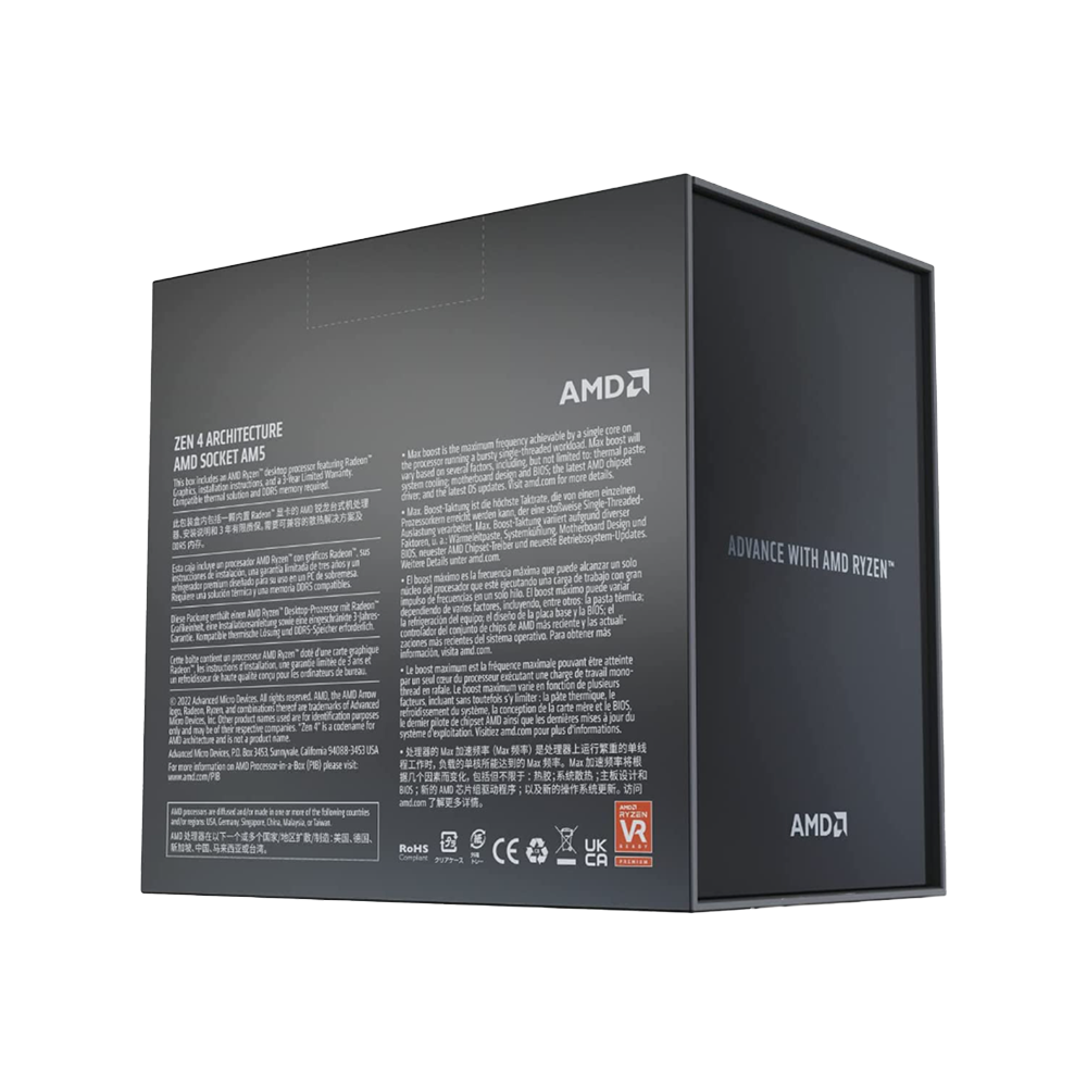 Procesador AMD Ryzen 9 7900X 47GHZ AM5-2