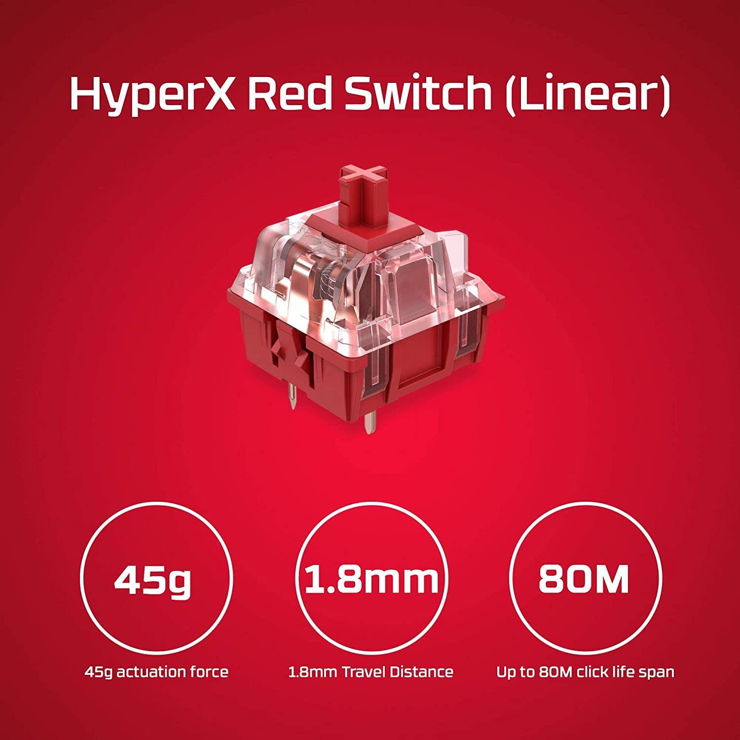 Teclado Kingston HyperX Alloy Origins 60 - Red Switch-3