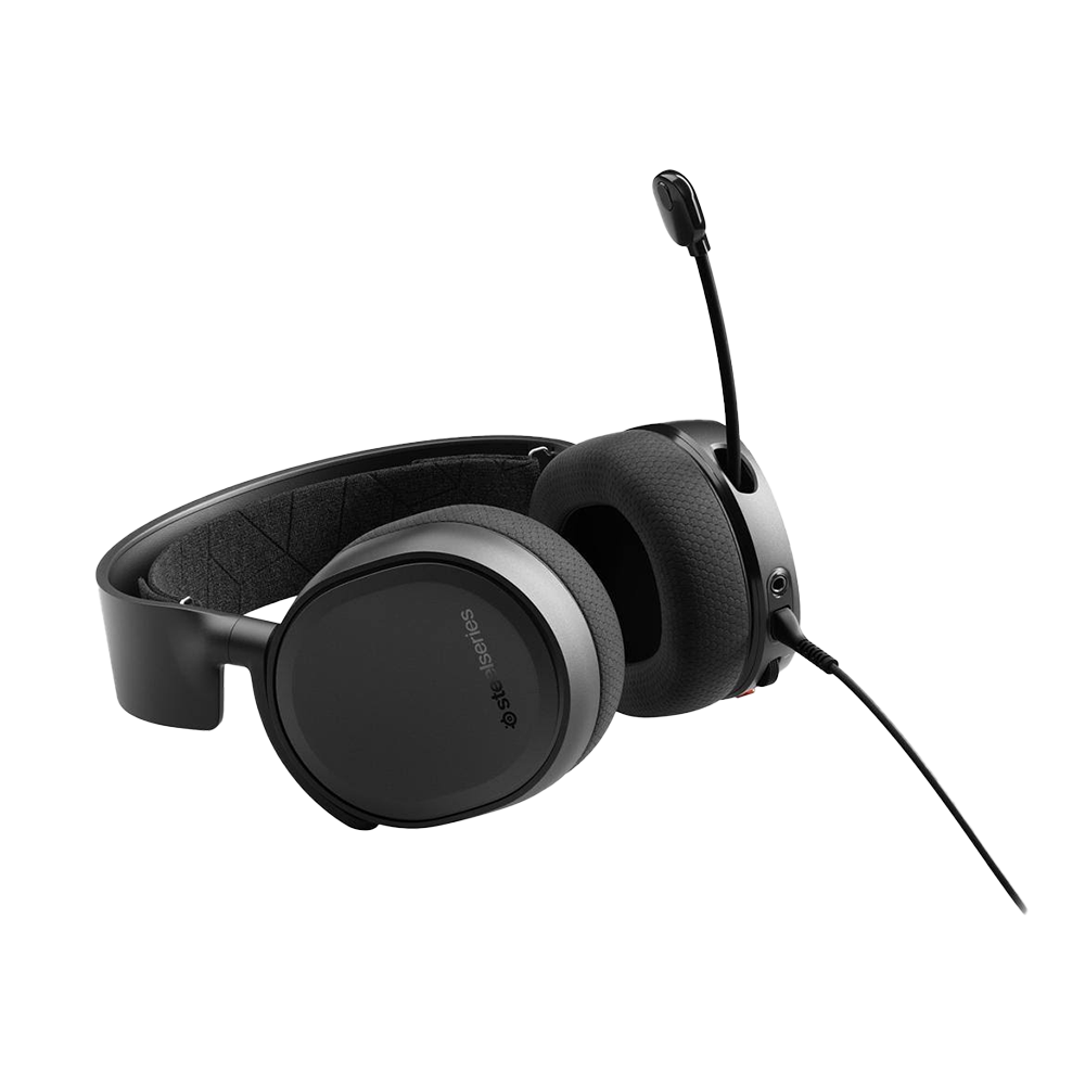 Audifonos Gamer Steelseries Arctis 3 Black Jack 3.5mm-1