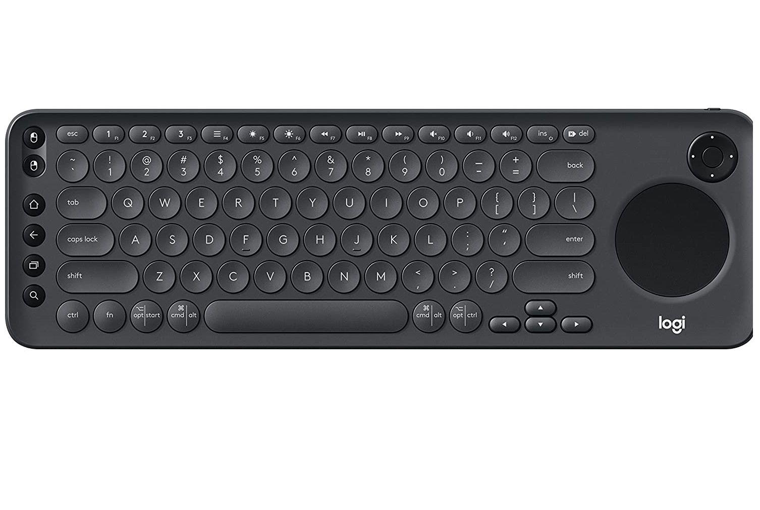 Teclado Logitech Smart TV K600 Bluetooth c Touchpad Graphite-0