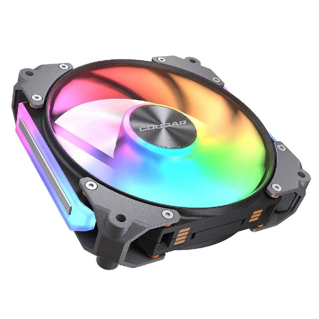 Pack de 3 Fan Cougar Apolar 120 ARGB Negro-2