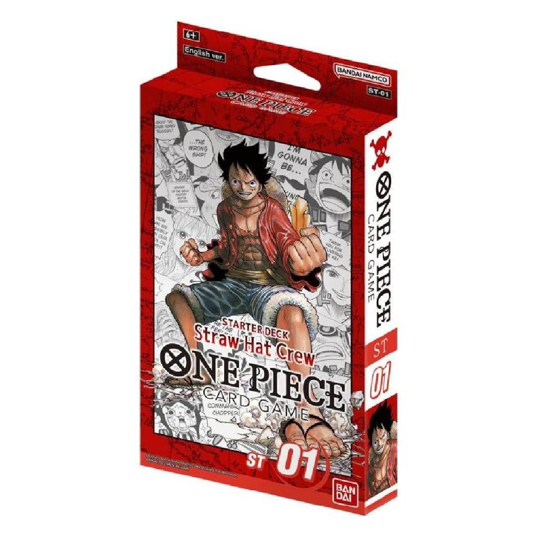 One Piece TCG:Starter Deck Straw Hat Crew (ST-01) - Wave 3-0