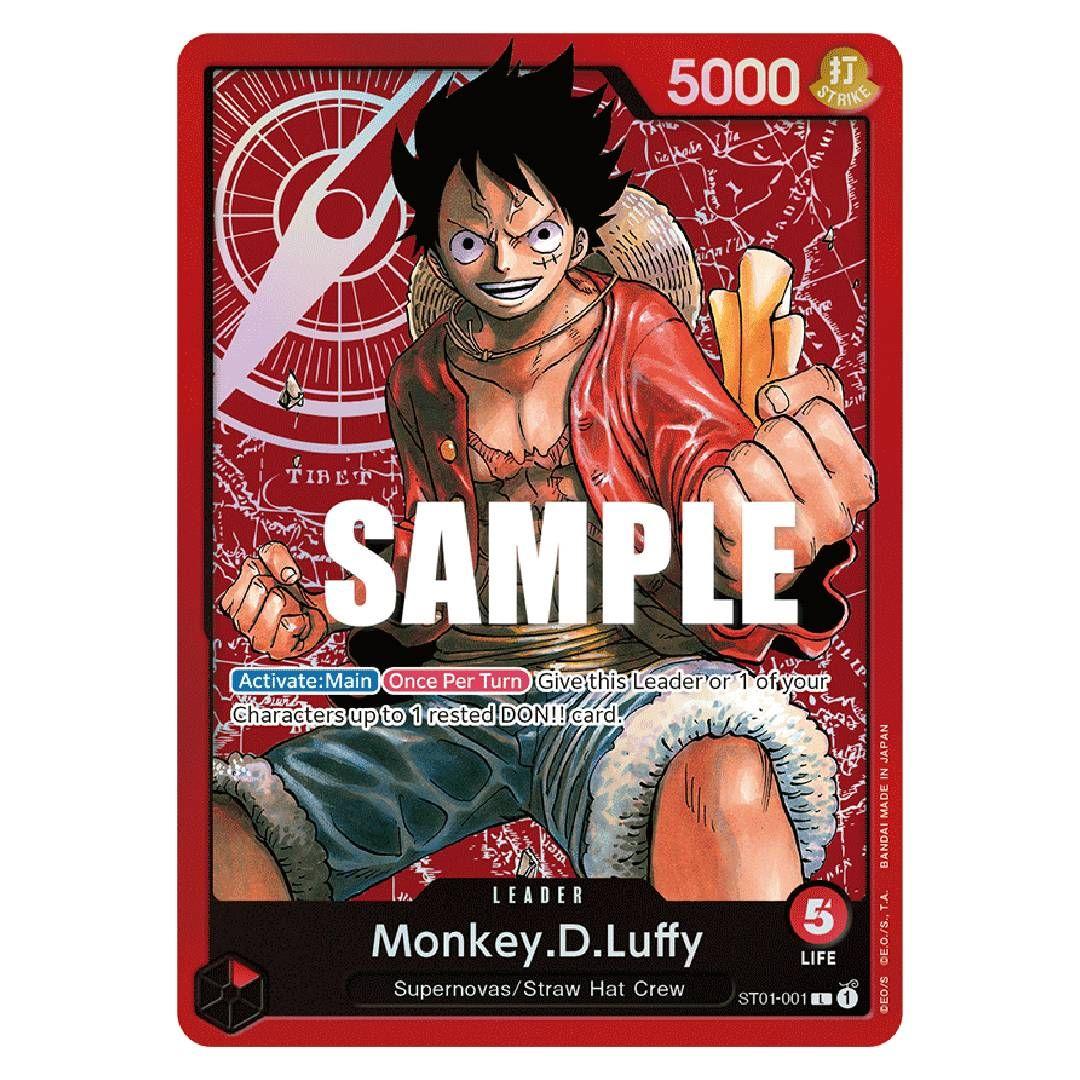 One Piece TCG:Starter Deck Straw Hat Crew (ST-01) - Wave 3-1