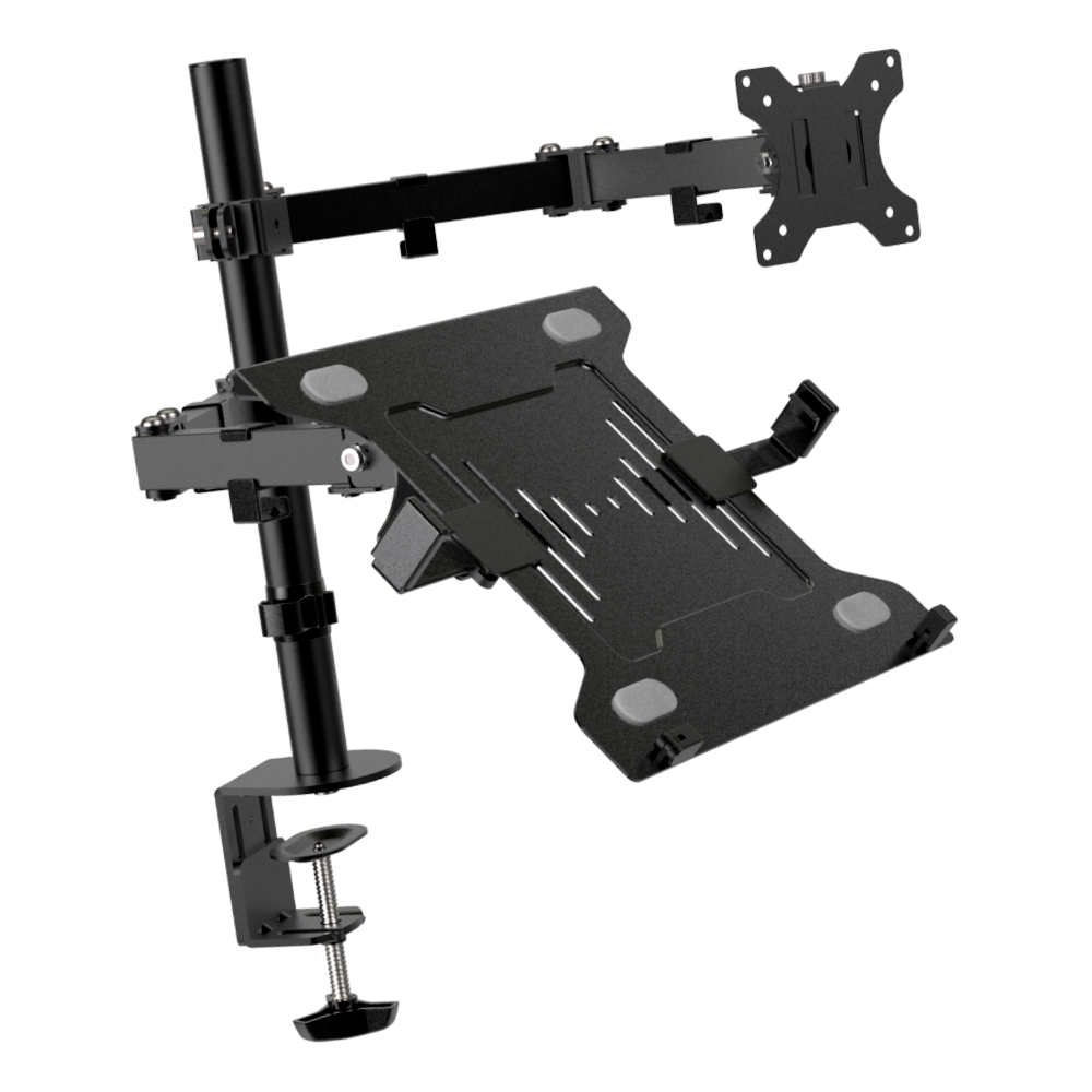 Soporte para Monitor 32" y Notebook 156" Klip Xtreme Negro-0