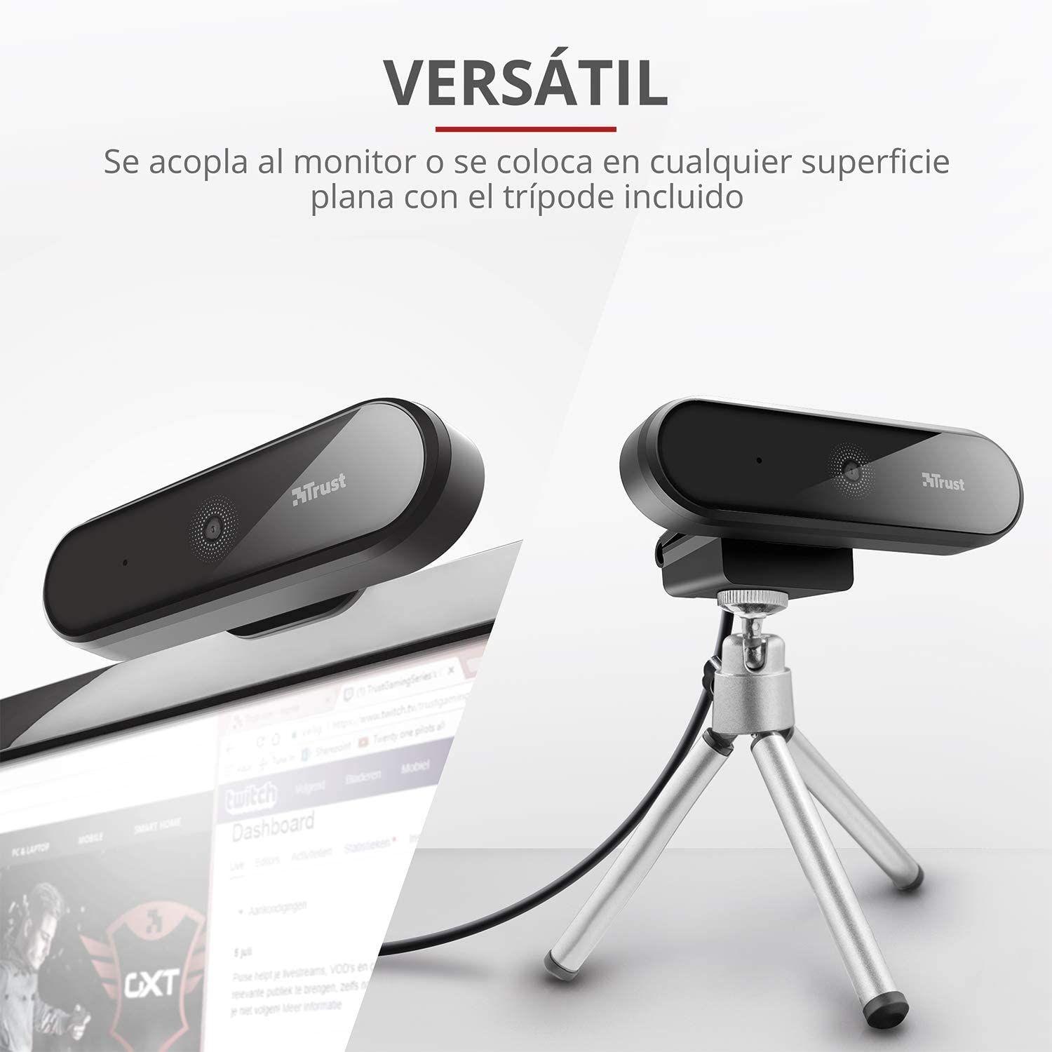 Camara Web Trust Tyro Full HD Autofocus Microfono-1