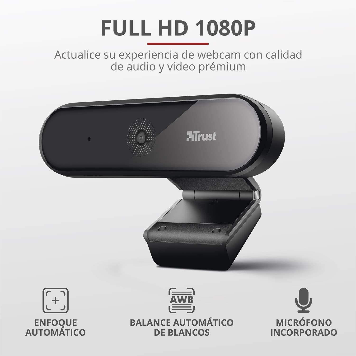 Camara Web Trust Tyro Full HD Autofocus Microfono-3