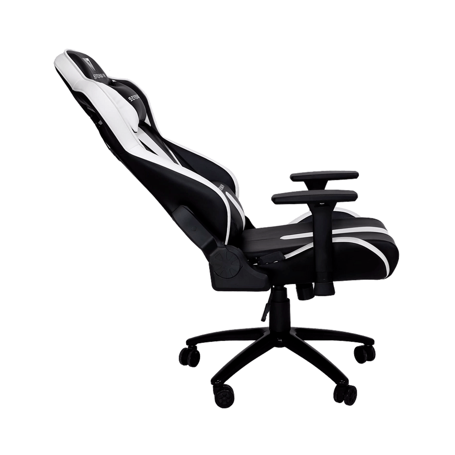 Silla Gamer Sevenwin Nova White Ajustable Apoyabrazo 3d-2