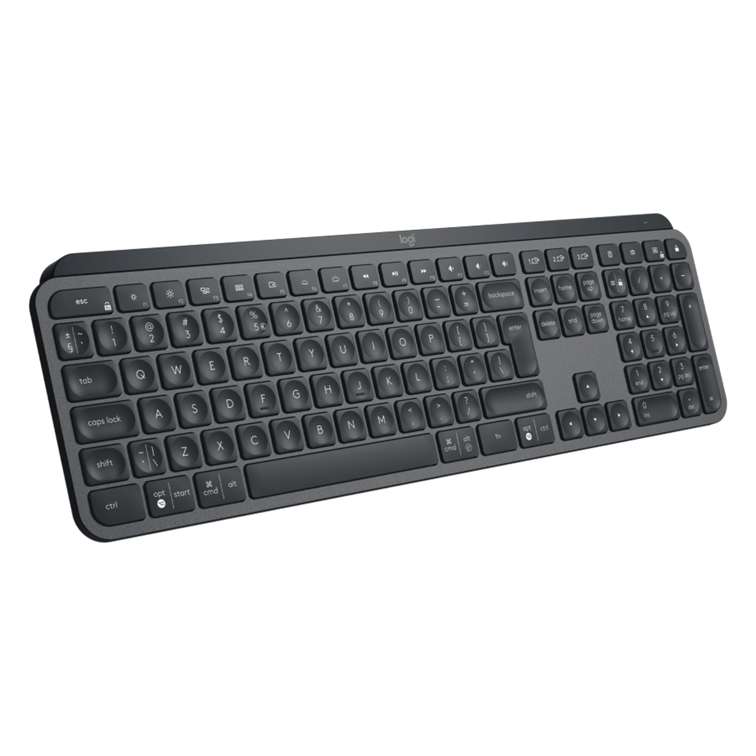 Teclado Logitech MX Keys Inalambrico Español Negro-1