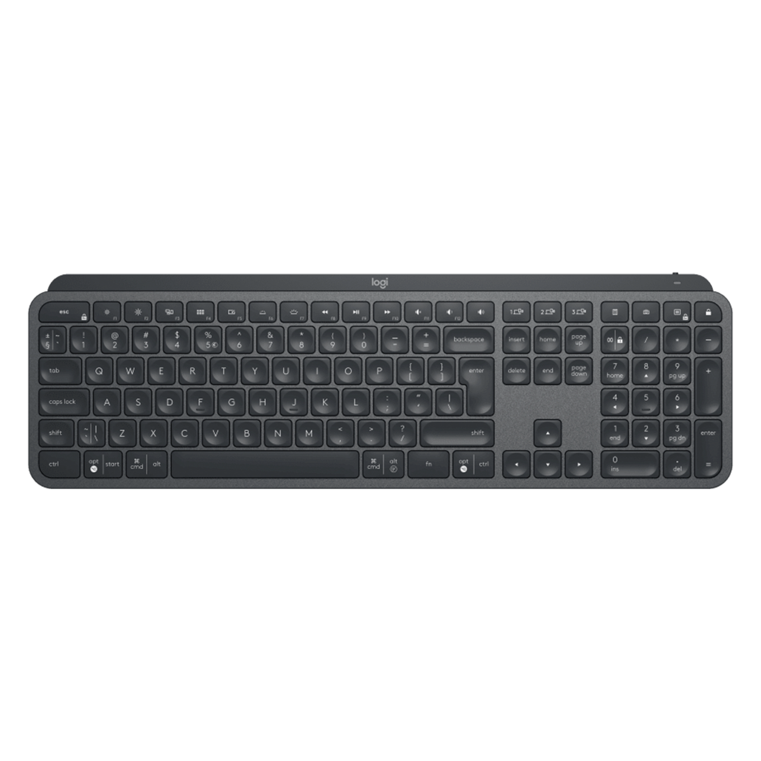 Teclado Logitech MX Keys Inalambrico Español Negro-3