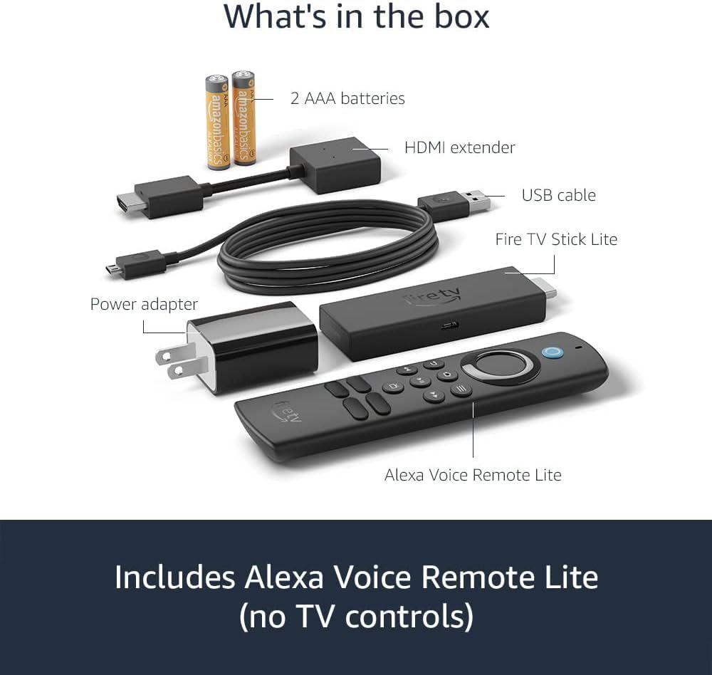 Control Remoto Amazon FireTV Stick Lite Alexa-1