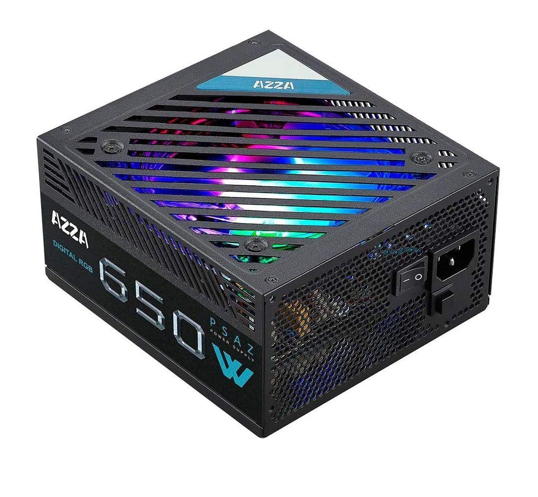 Fuente de Poder AZZA 650W 80+ Bronze RGB-2