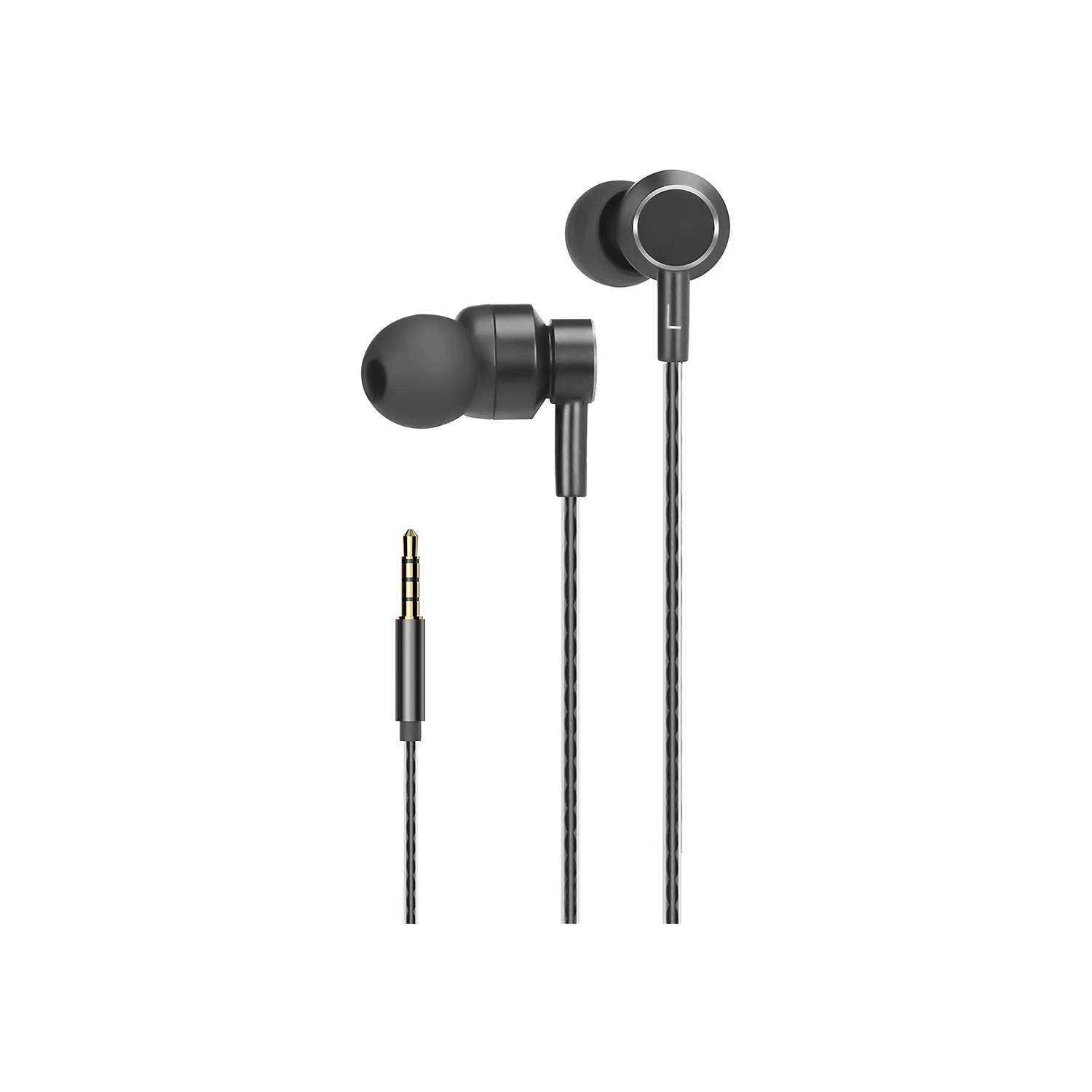 Audífono In-Ear HP DHE-7001 Metal  Jack 3.5mm-0