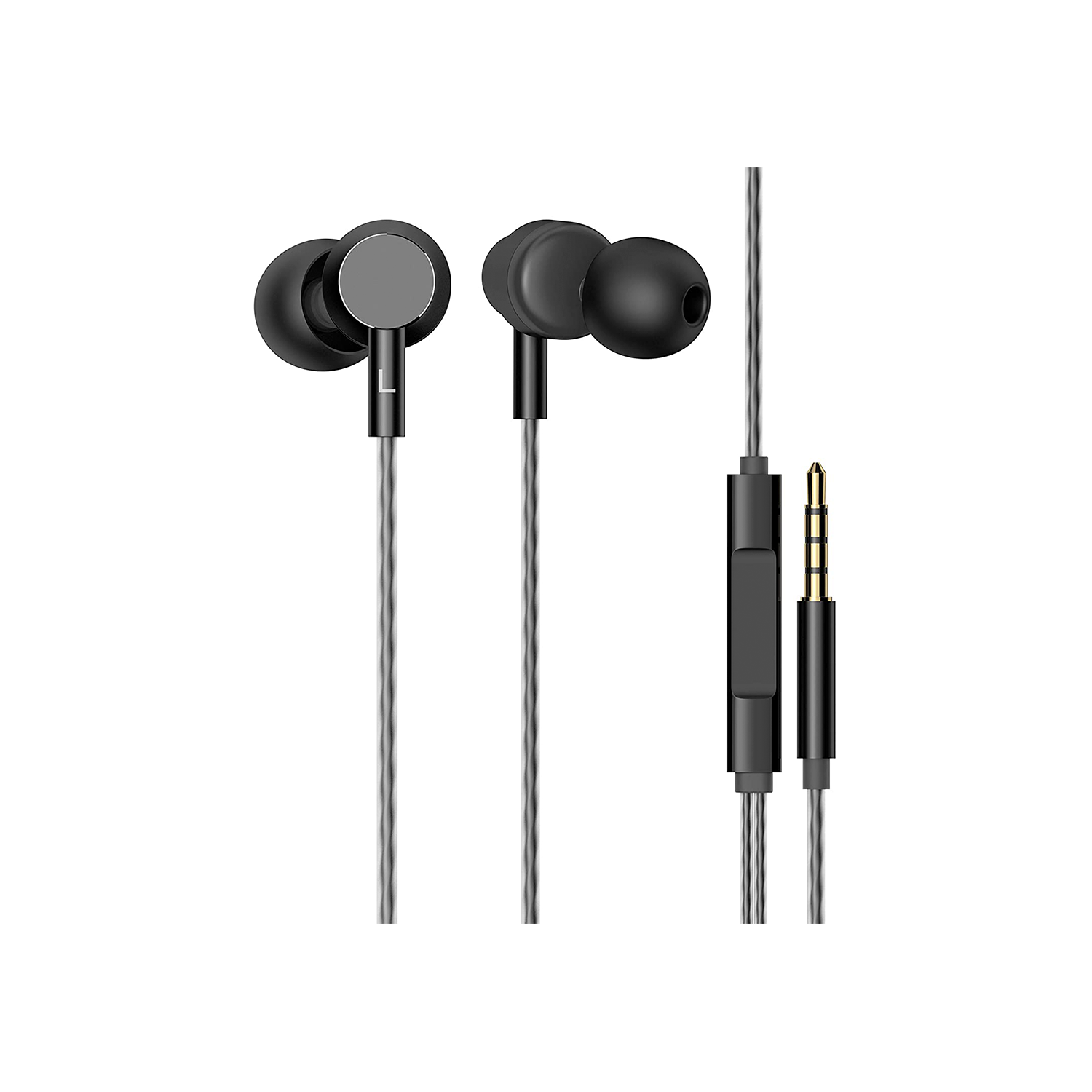 Audífono In-Ear HP DHE-7001 Metal  Jack 3.5mm-1