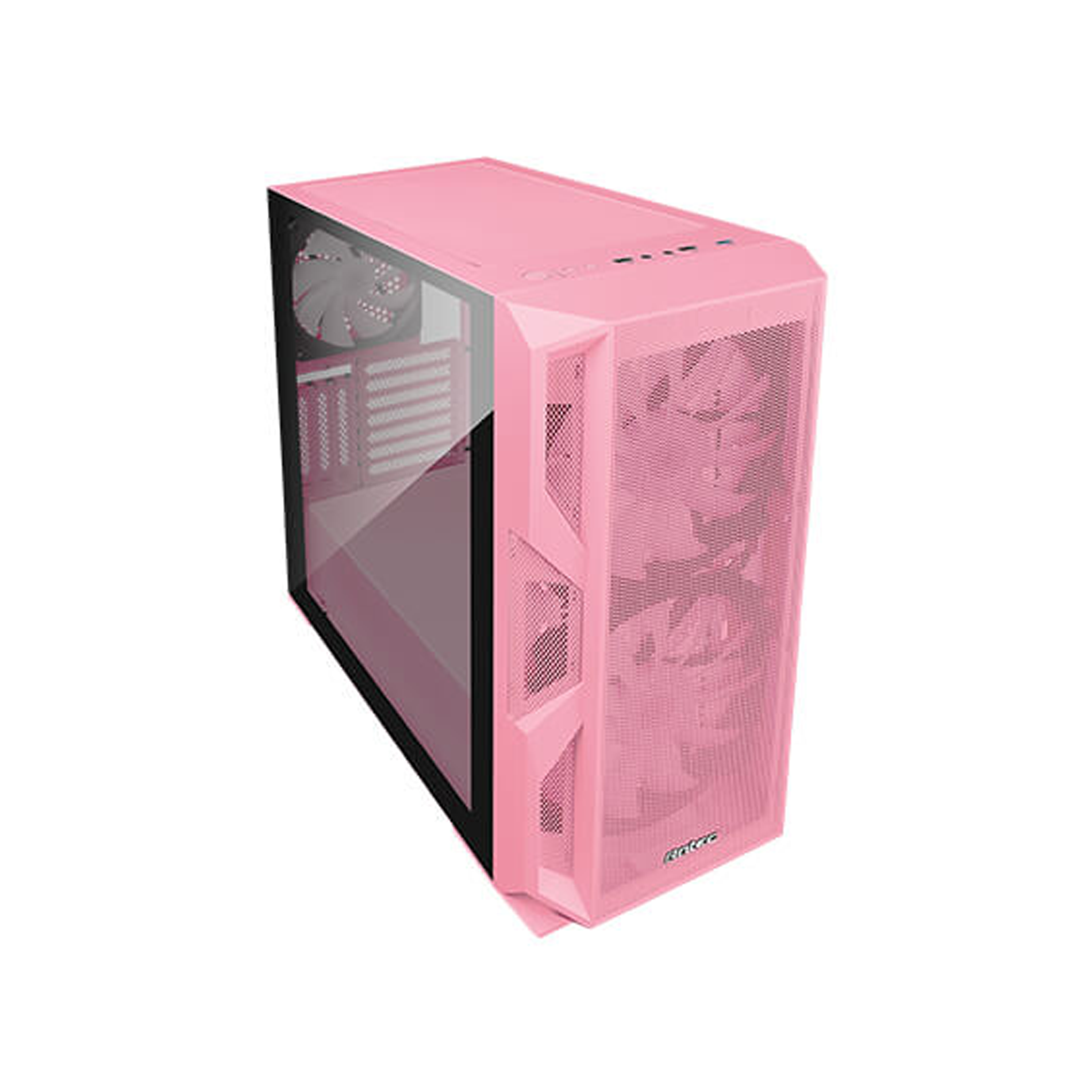 Gabinete Gamer Antec NX800 Pink c 5 Ventiladores EATX-4