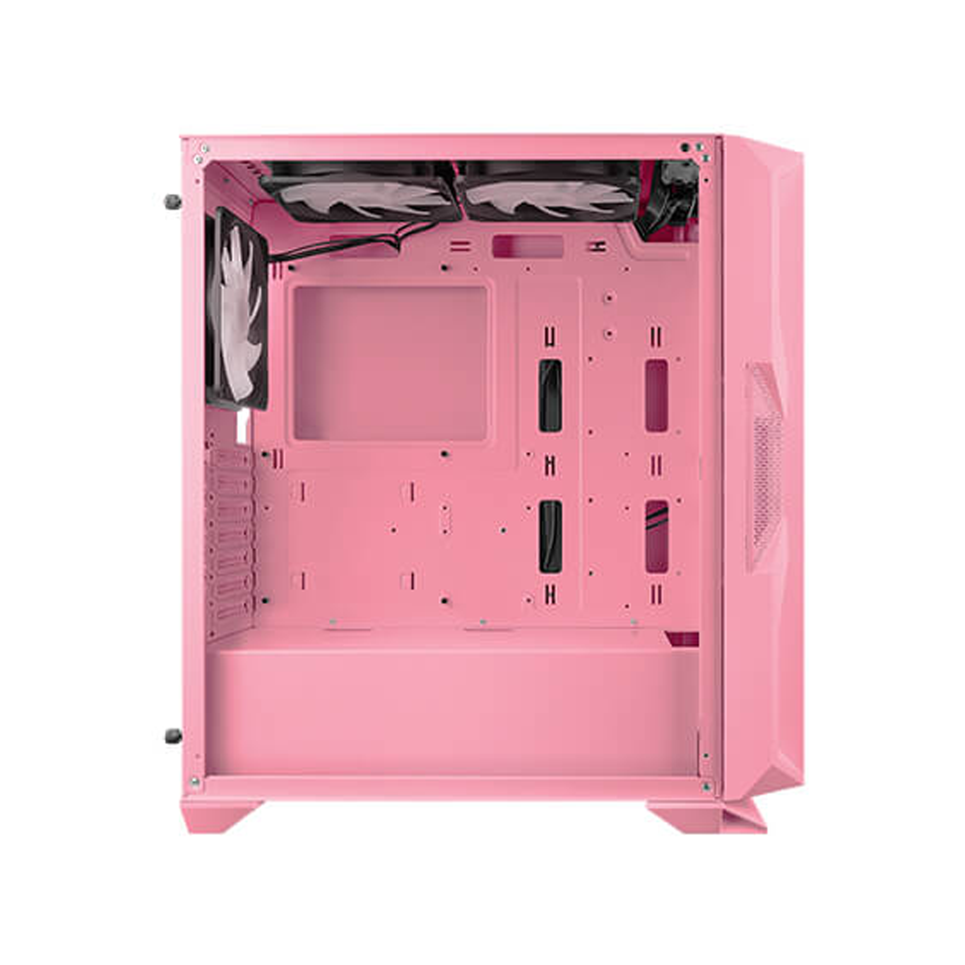 Gabinete Gamer Antec NX800 Pink c 5 Ventiladores EATX-6