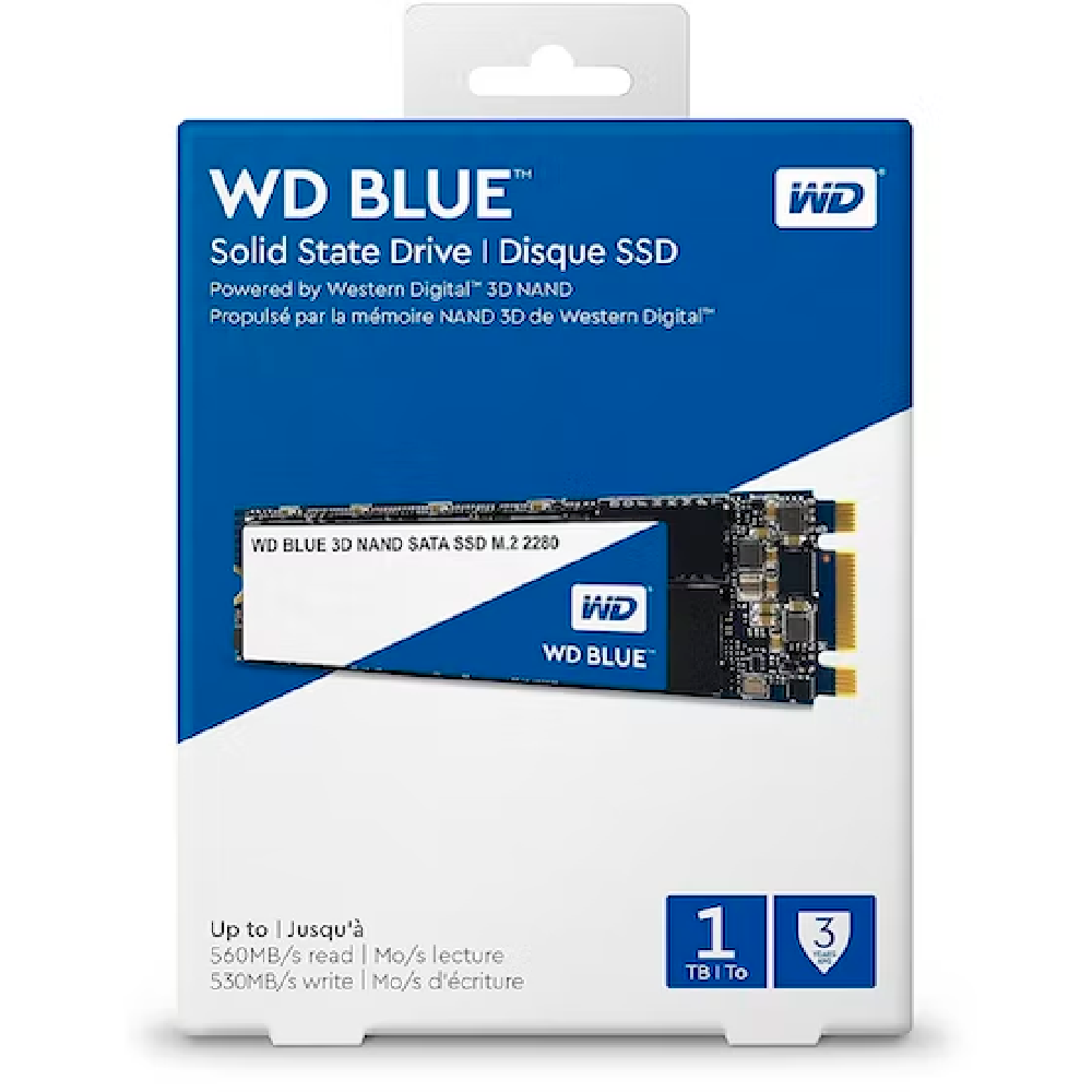 Disco SSD Western Digital WD Azul 1TB 2.5 M.2 2280 Western Digital