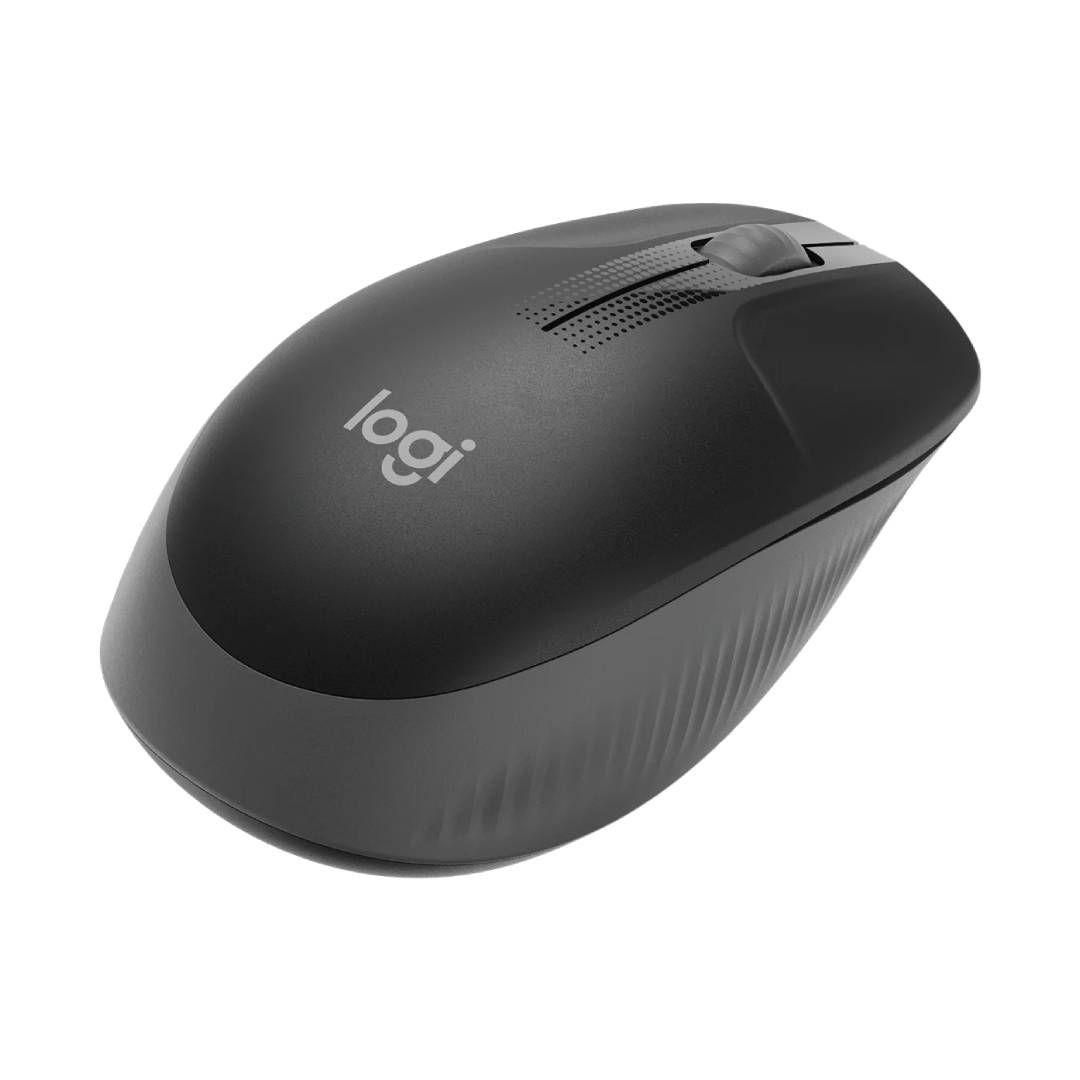 Mouse Logitech M190 Inalámbrico Gris-2