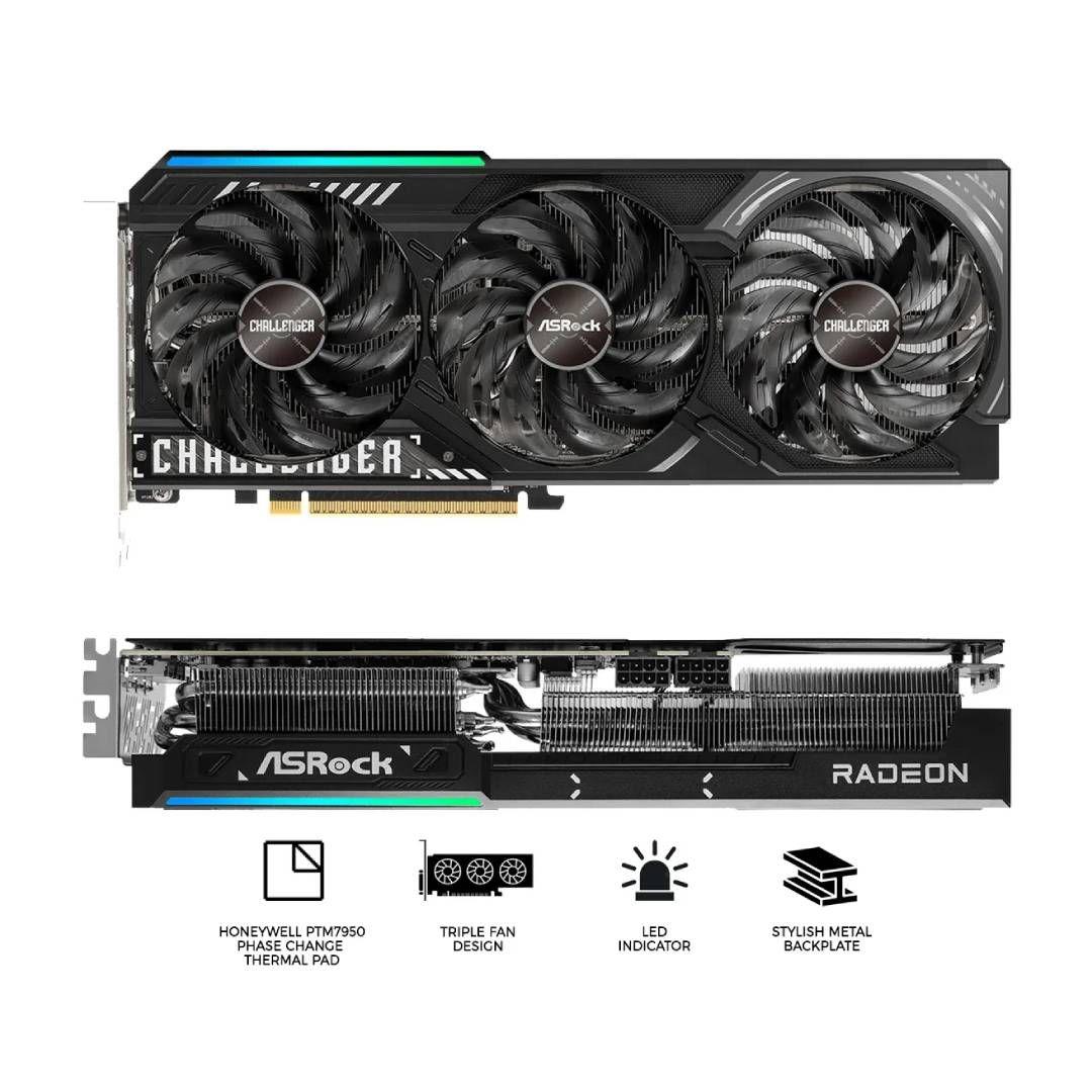 Tarjeta de Video ASRock RX 9070 XT Changeller 16GB-1
