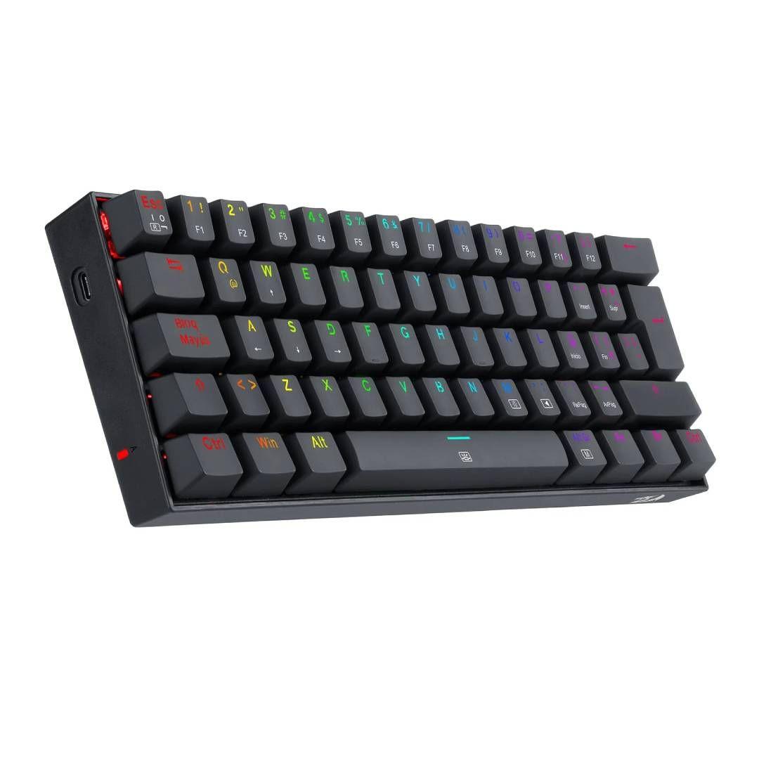 Teclado Redragon Dragonborn RGB Black Switch Brown Español-1
