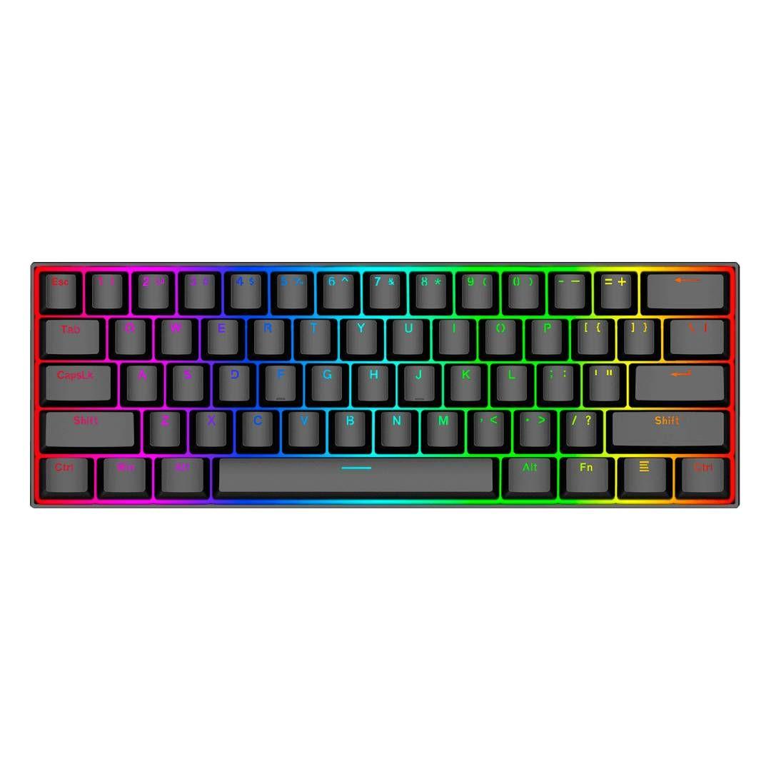 Teclado Redragon Dragonborn RGB Black Switch Brown Español-0