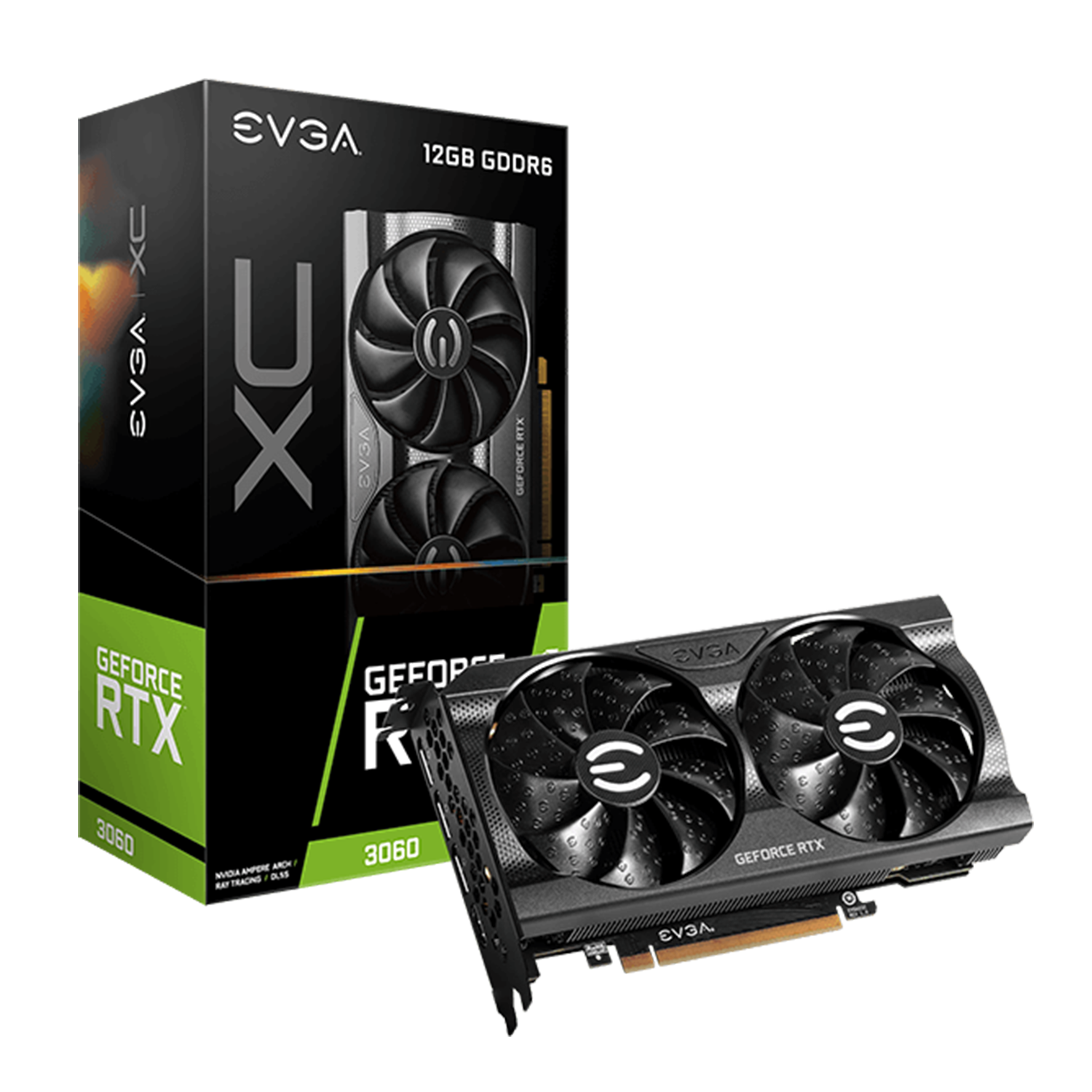 Tarjeta de Video EVGA RTX 3060 XC 12GB GDDR6-0