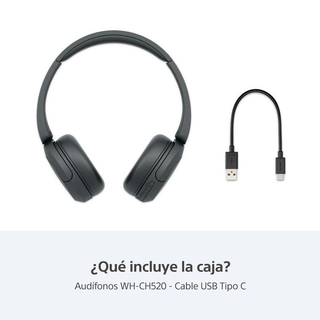 Audífonos Inalámbricos Sony WH-CH520 Negro-3