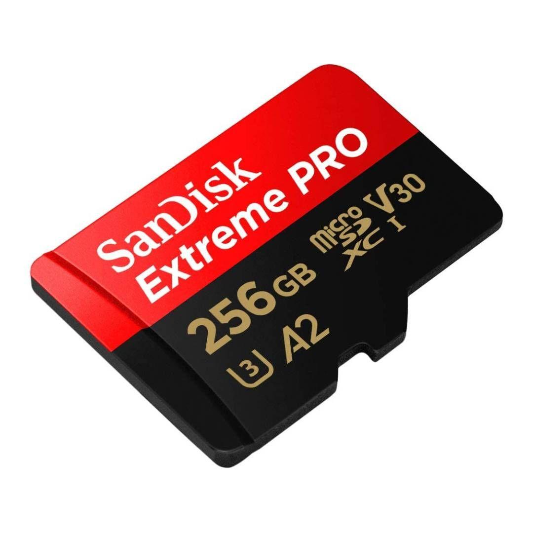 Tarjeta de Memoria microSDXC SanDisk Extreme PRO 256 GB-2