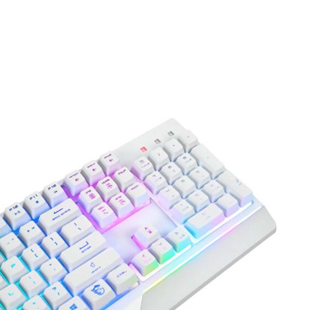 Teclado Gamer MSI Vigor GK30 Blanco Ingles-2