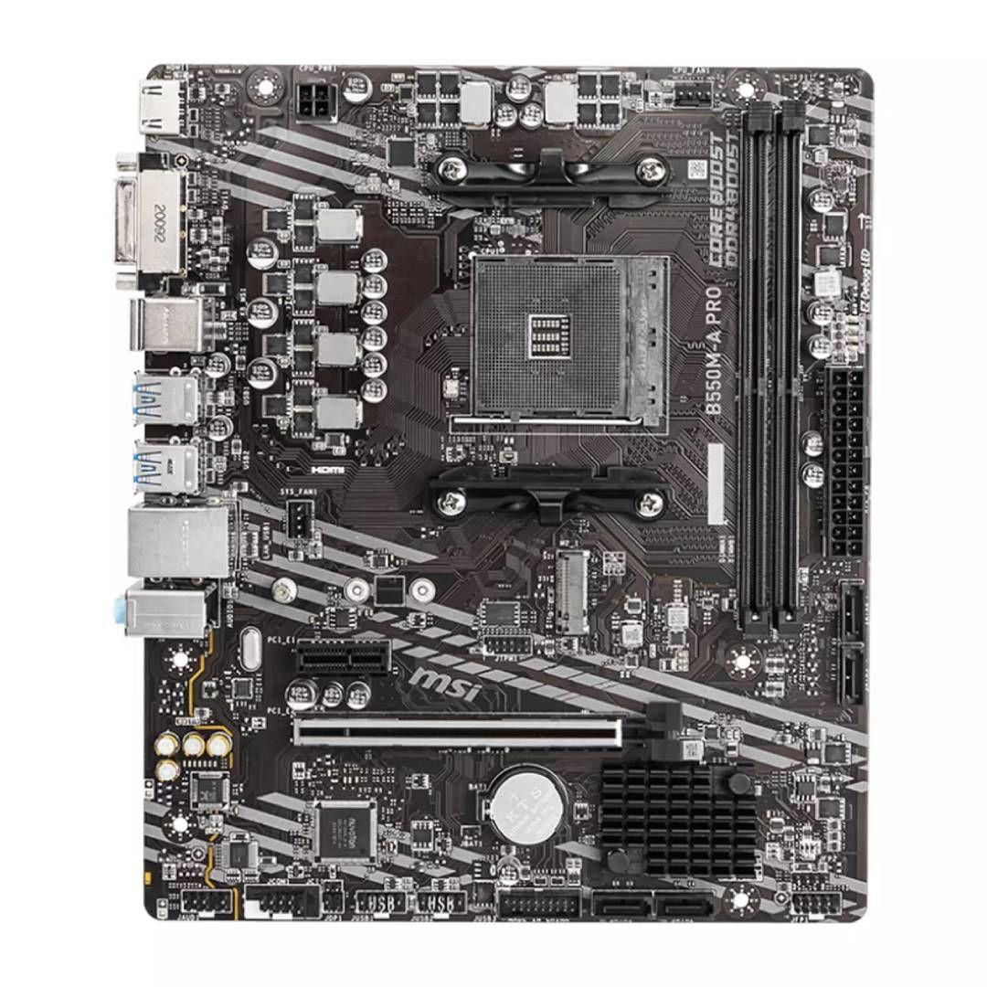 Placa Madre MSI B550M-A PRO, Micro ATX, AM4, DDR4-1