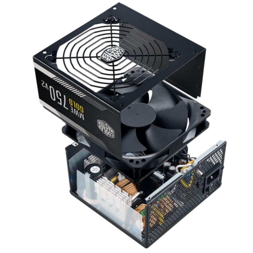 Fuente de Poder Cooler Master 750W MWE 80+ Gold-3