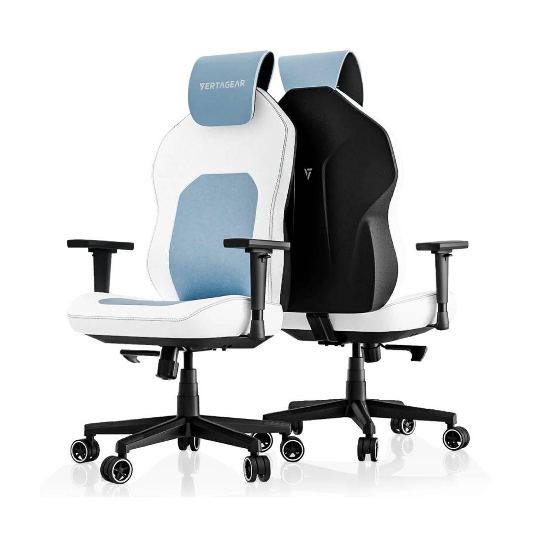 Silla Gamer Vertagear SL1800 White/Baby Blue-3