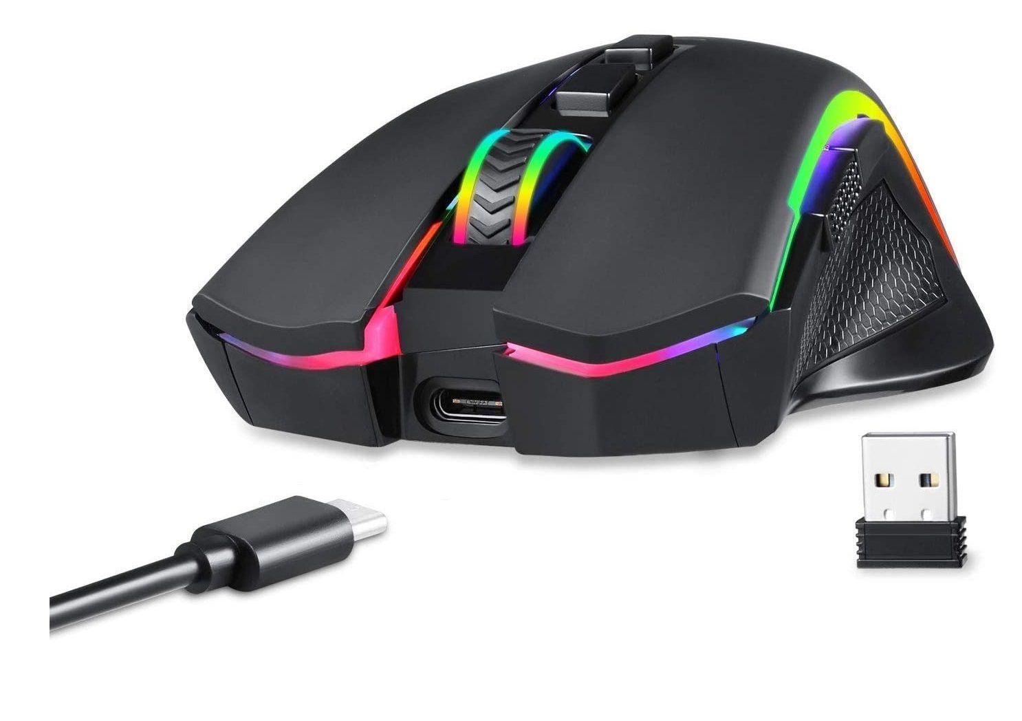 Mouse Gamer Inalambrico Redragon Griffin M602-KS-1