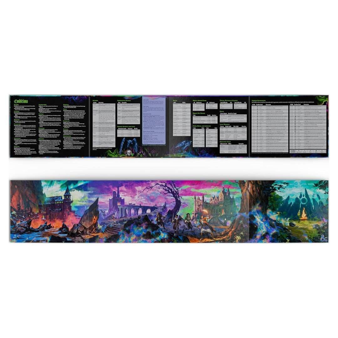 Dungeons & Dragons Ravenloft: The Horrors Within DM Screen-2