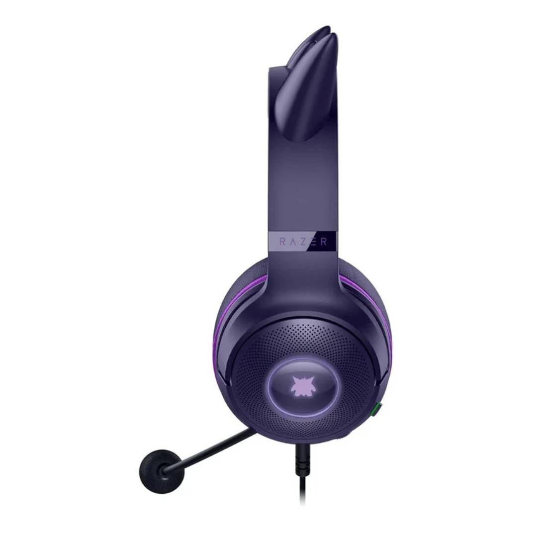 Audifonos Razer Kraken Kitty V2 Pokémon Gengar Edition-2